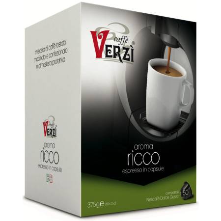CAPSULE CAFFE' VERZI' COMPATIBILE DOLCEGUSTO GUSTO RICCO 50PZ