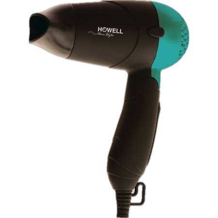ASCIUGACAPELLI DA VIAGGIO HOWELL HP1020 800W BLACK