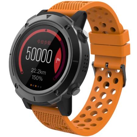 SMARTWATCH DENVER SW-510 ORANGE CON DOPPIO CINTURINO NERO