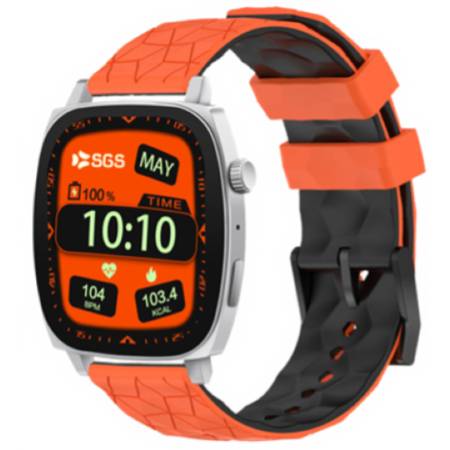 SMARTWATCH SGS 1 ONE MOMENT SILVER/ORANGE